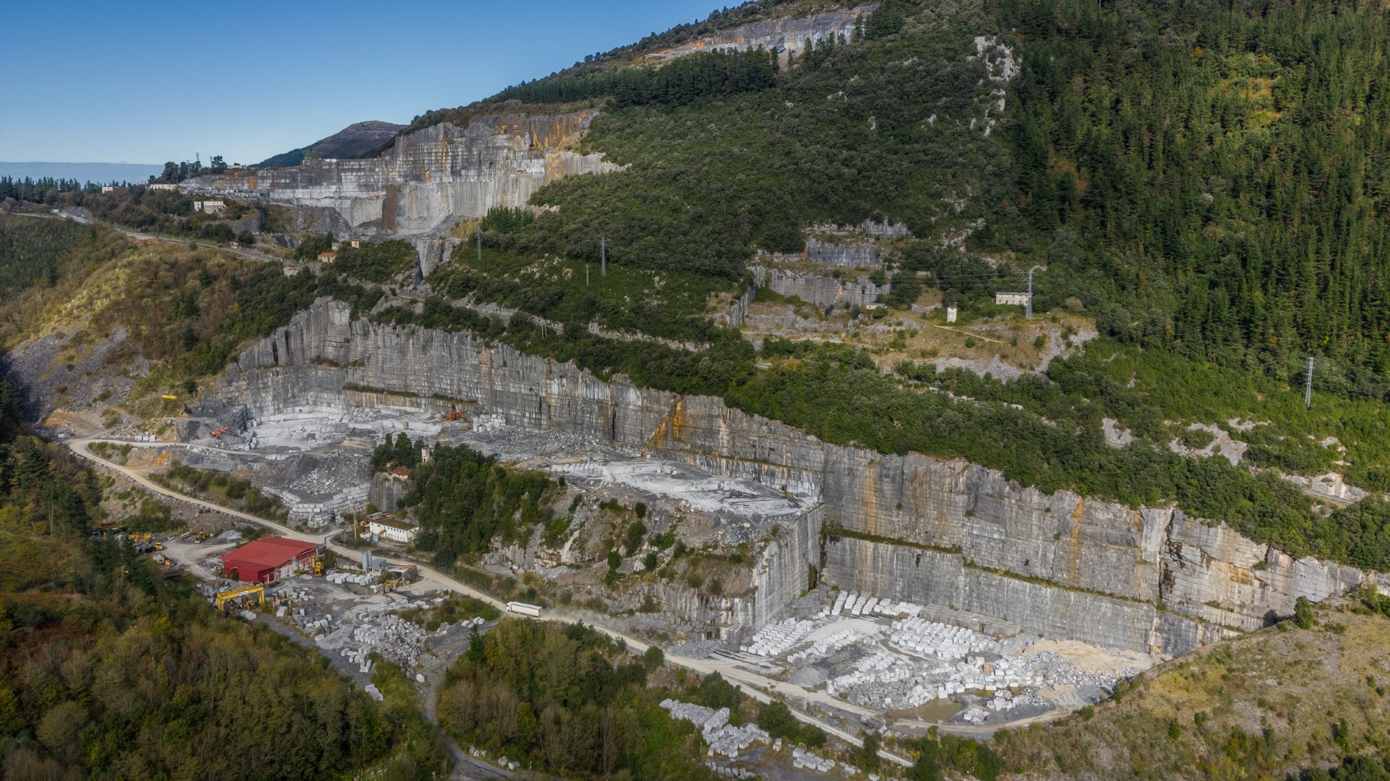 topografía cantera
